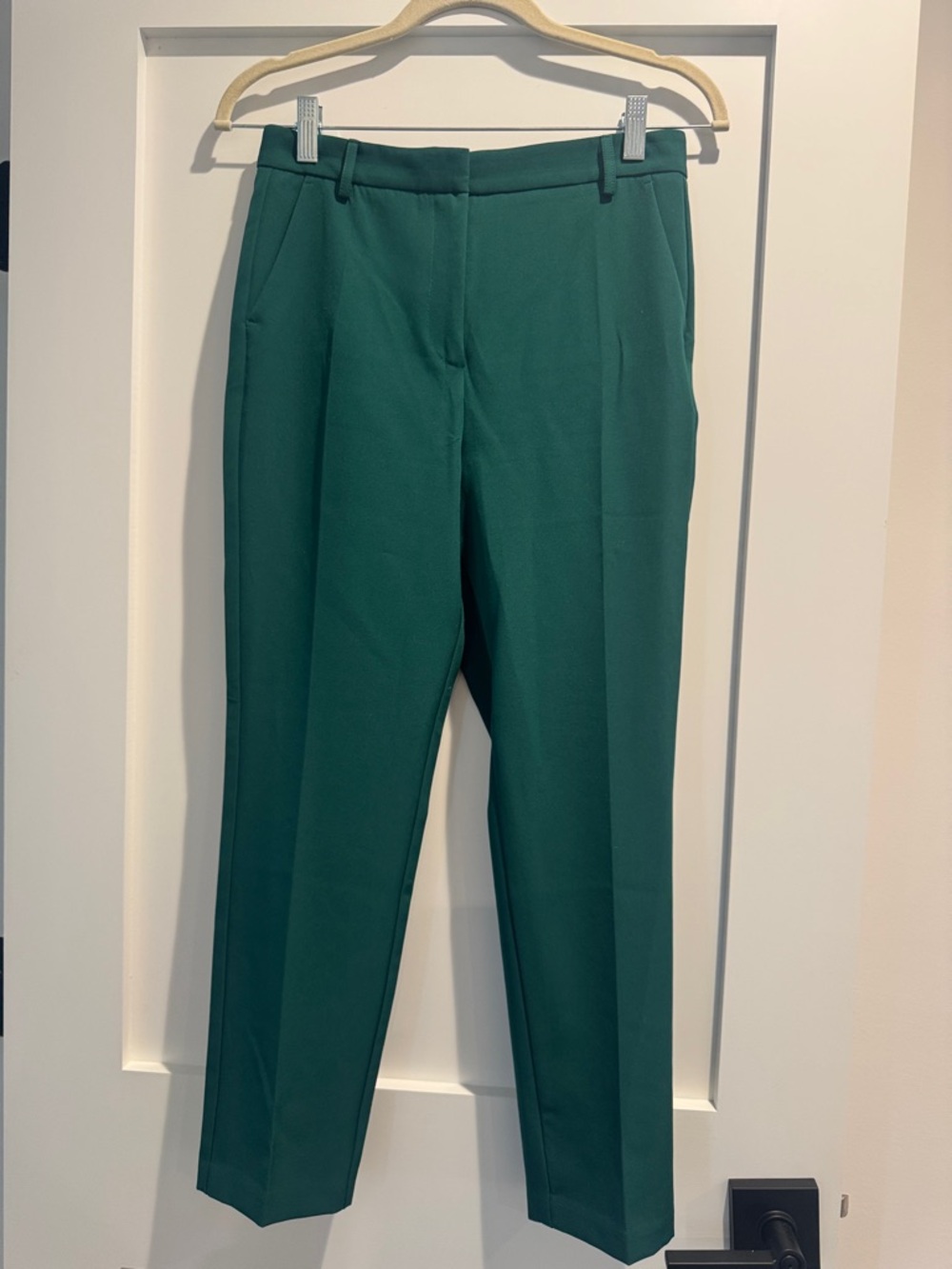 Tailored Women's Forest Green Dress Trousers